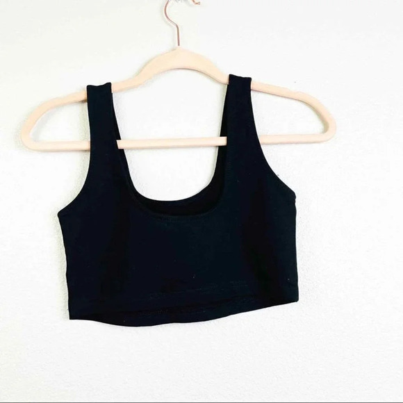 ADIKA Black Cattitude Crop Top Size Small - Picture 6 of 8